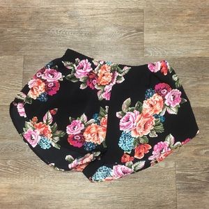 Floral shorts